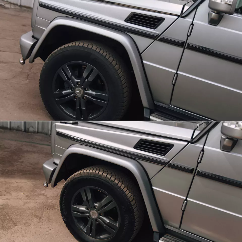 Кузовной ремонт, борьба с коррозией и попадание в матовость для 1 из 50 Mercedes G-Class